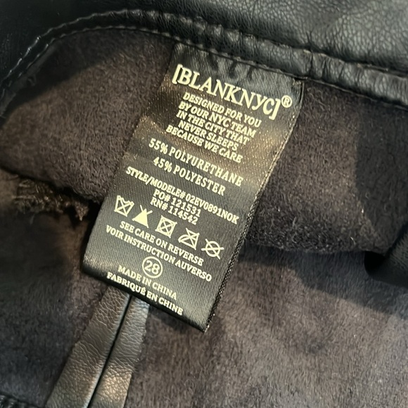 nwt BLANK NYC Faux Leather Maxi Skirt - Picture 10 of 10